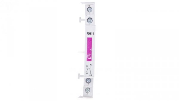 Styk pomocniczy 1Z 1R montaż boczny /do R25, R40, R63/ RH11 002461101
