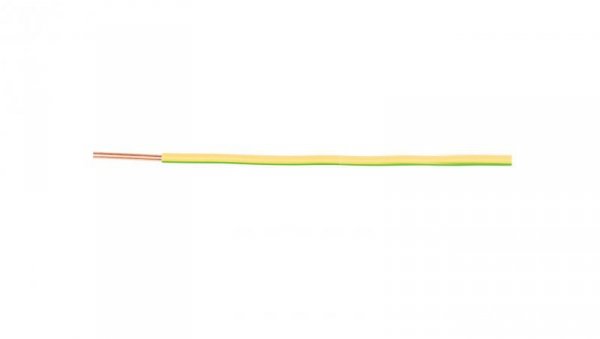 Przewód instalacyjny H07V-U (DY) 10 żółto-zielony /100m/