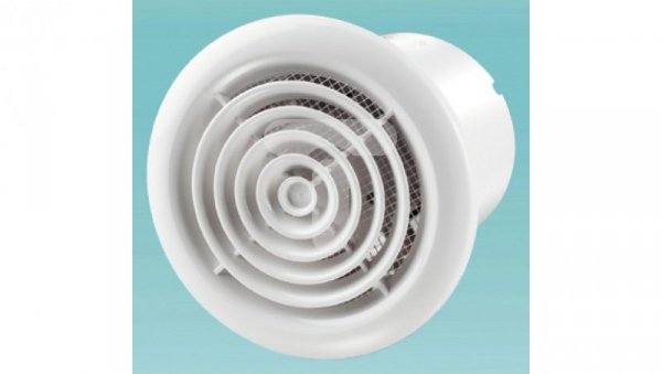Wentylator osiowy fi 100 230V 14W 98m3/h 34dB na łożyskach kulkowych 100PFL