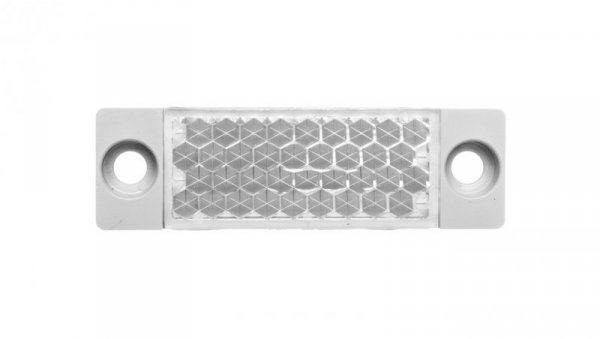 Odbłyśnik prostokątny 38x15mm PMMA/ABS PL20A 1012719