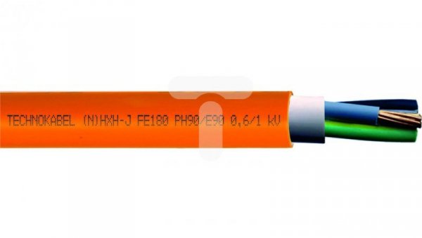 Kabel energetyczny ognioodporny (N)HXH-J FE180 PH90/E90 3x2,5RE 0,6/1kV /bębnowy/