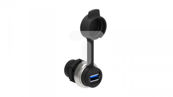 Gniazdo USB, typ 3.0, połączenie A/A fi 22mm IP65 LPCD01