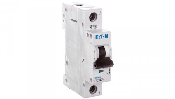 Wyłącznik nadprądowy 1P K 2A 15kA AC FAZ-K2/1 278592