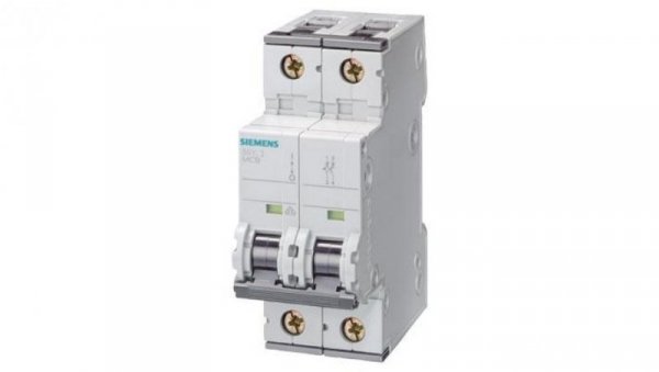 Wyłącznik nadprądowy 2P C 2A 10kA 440V DC 400V AC SENTRON 5SY5202-7