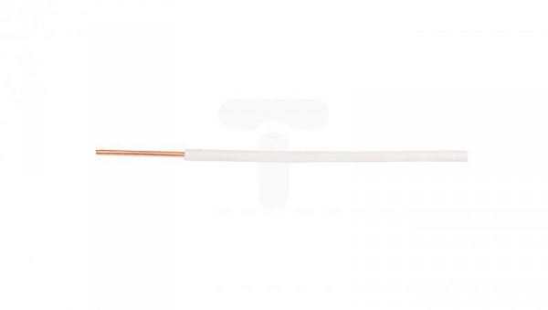 Przewód instalacyjny H07V-U (DY) 1,5 biały /100m/