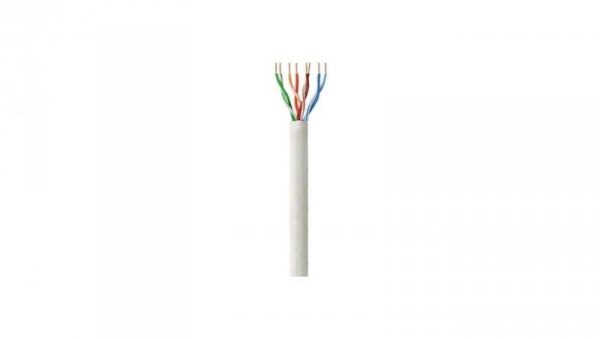 Kabel Skrętka Kat 6 UTP Linka 100m Szara SOHO CCA