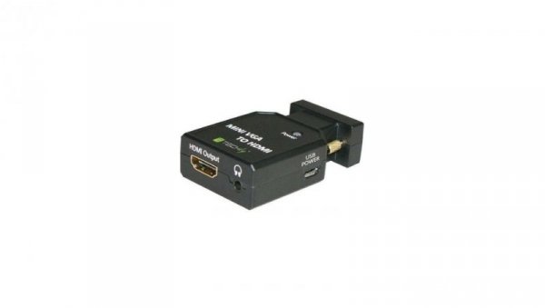 Konwerter VGA + Audio Jack 3,5mm Na HDMI 1080P IDATA VGA-HDMINI