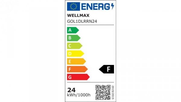 Oprawa downlight wpuszczana okrągła 24W 1920 lm Neutralna 4000K / GOL1DLRRN24