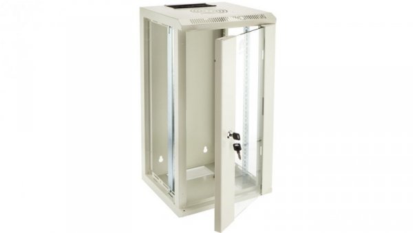 Szafa wisząca RACK 10 12U 300mm szara NEKU TS