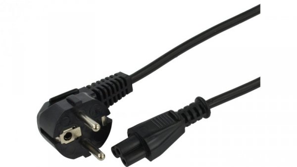Kabel zasilający 230V 2,5A notebook 3m