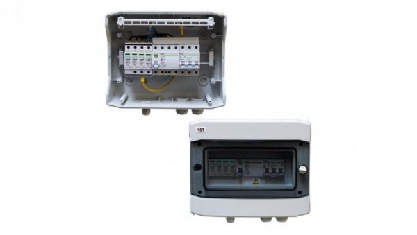 Rozdzielnica PV RST AC-416 3F, SPD-T2, B16A, RDC 40A-0,3, RST PV/T2/AC/ RCD/PGw