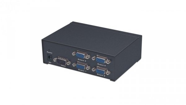 Rozdzielacz Splitter VGA 1x4 Monitory Full HD 350MHz