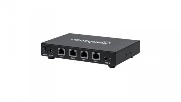 4-Portowy Extender HDMI 1080p Nadajnik po Skrętce Kat6 50m