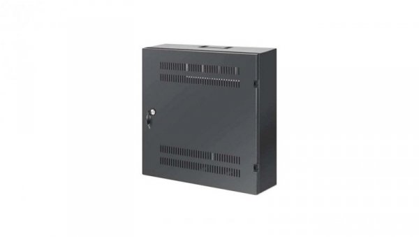 Niskoprofilowa szafa wisząca 4U + 2U Rack 19, czarna