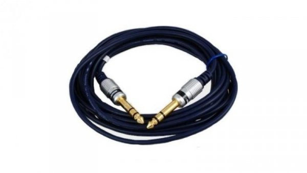 VITALCO MK61 Kabel instrumentalny Audio Jack 6,3mm Stereo (wtyk / wtyk) 5m