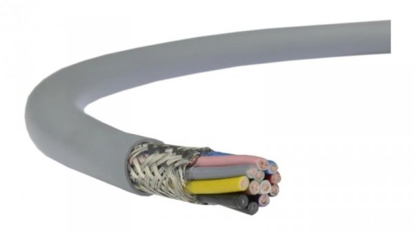 Przewód sterowniczy w ekranie LIYCY 300/300V 10x0,25 szary linka Technokabel /100m/