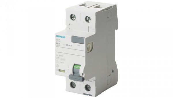 Wyłącznik różnicowoprądowy 2P 25A 300mA 230V typ F 5SV3612-3