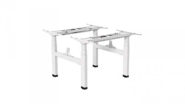 Biurko elektryczne podwójne regulacja wys. Ergo Office, max wys 128cm, max 125kg x2, bez blatu do pracy stojąco siedzącej ER-404