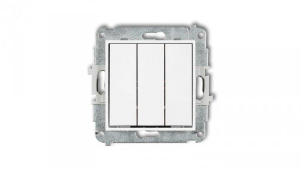 MINI Mechanizm łącznika potrójnego biały mat 25MWP-7