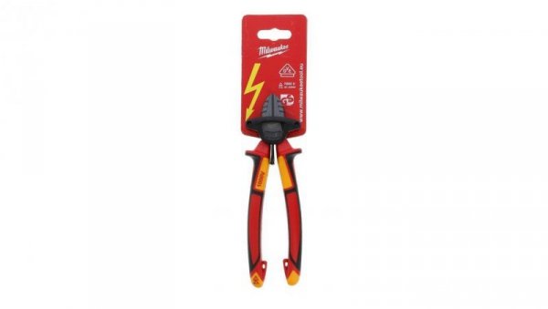Szczypce do cięcia bocznego VDE 180 mm 4932464568