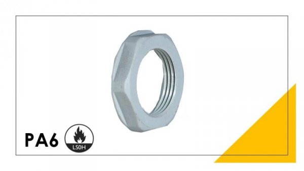 Nakrętka poliamidowa M16x1,5 szara 798.316.0 /1szt./