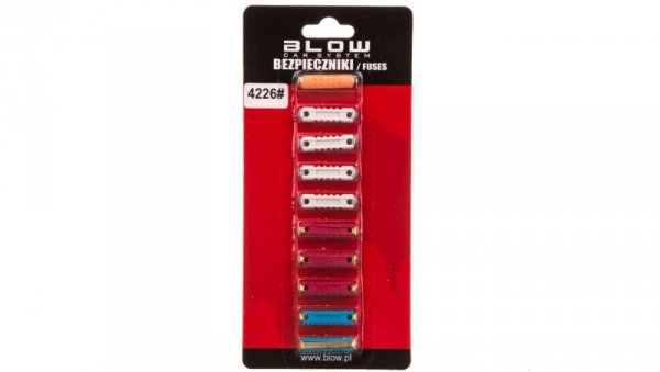 Bezpieczniki samochodowe cylindryczne 4226 /10szt./