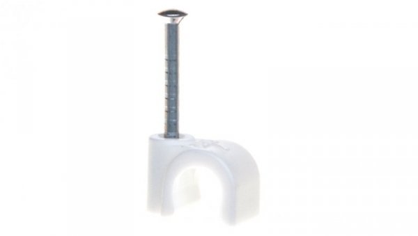 Uchwyt do kabli ISO 7mm z gwoździem 2x25mm 2007 25 RW 2225514 /100szt./