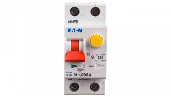 Wyłącznik różnicowo-nadprądowy 2P 10A C 0,03A typ A PKNM 10/1N/C/003-A-MW 236082