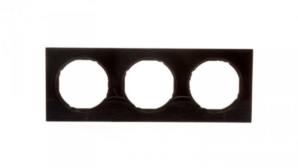 Berker R.3 Ramka potrójna czarna 10132245