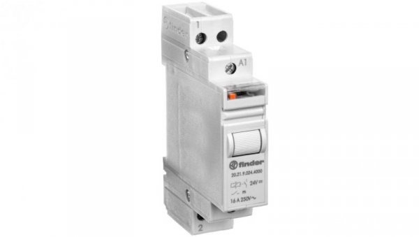 Przekaźnik bistabilny impulsowy 1Z 16A 24V DC styk AgSnO2 20.21.9.024.4000