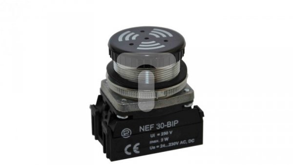 Sygnalizator dźwiękowy z sygnałem przerywanym W0-NEF30-BIP