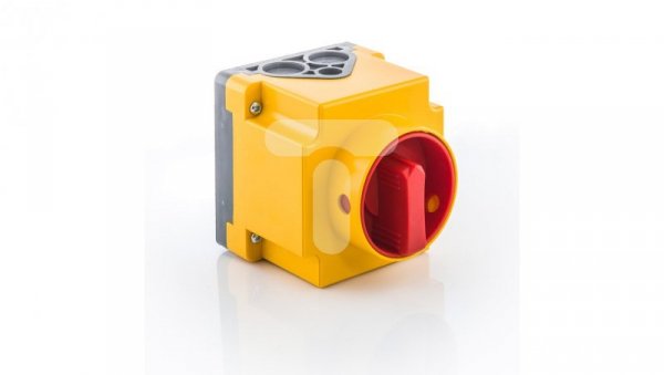 Łącznik krzywkowy 0-1 3P 32A IP65 w obudowie ML032.3-RG5/OB