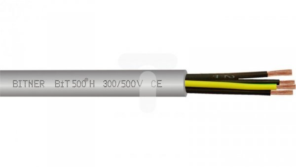 Przewód sterowniczy bezhalogenowy BiT 500-H 4G1 300/500V H50052 klasa Cca-s1a d0 a1 /bębnowy/