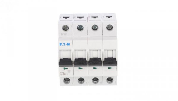 Wyłącznik nadprądowy 4P B 6A 6kA AC PL6-B6/4 166505