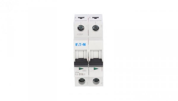 Wyłącznik nadprądowy 2P D 16A 6kA AC PL6-D16/2 286579