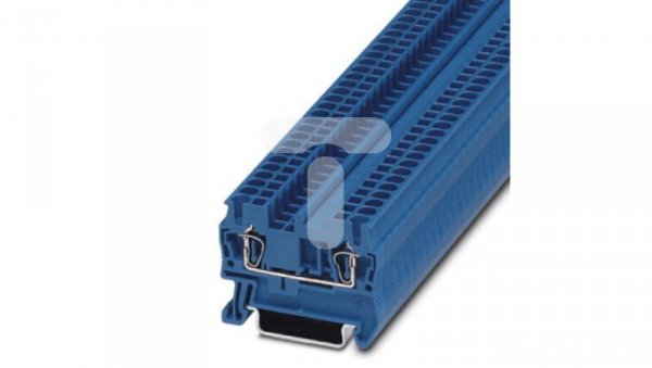 Złączka szynowa 2-przewodowa 0,08-4mm2 niebieska ST 2,5 BU 3031225
