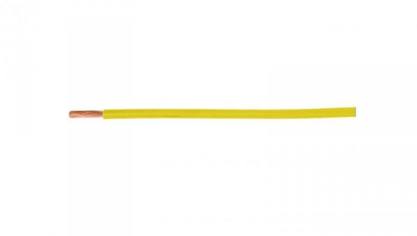 Przewód instalacyjny H05V-K (LgY) 1,5 żółty /100m/