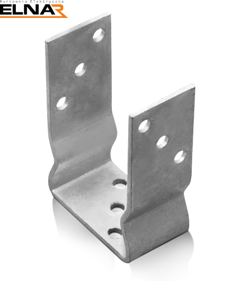 Wspornik słupa do przykręcania 91 mm kształt U D-TU-91 /1szt./