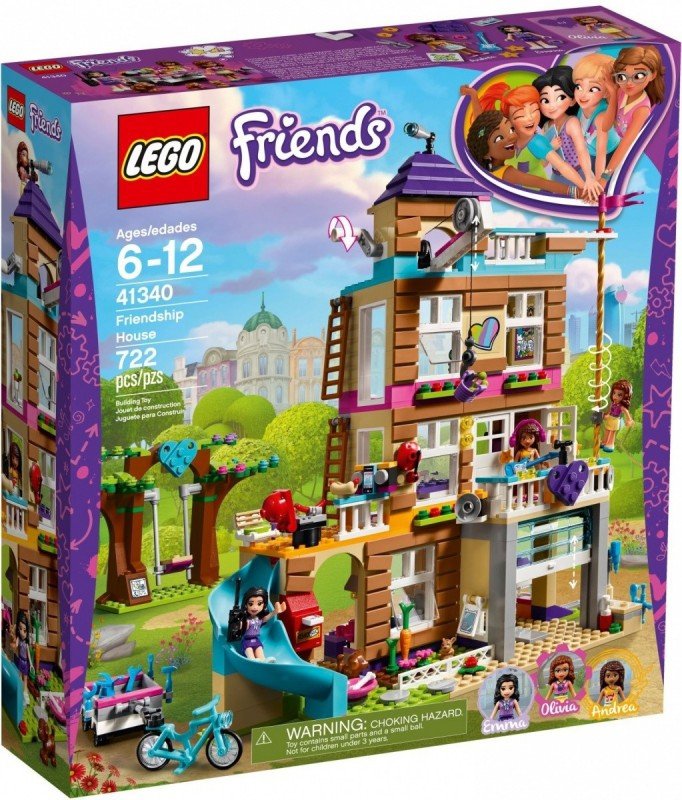 Lego Polska Friends Dom Przyjaźni Lego Klocki Zabawki