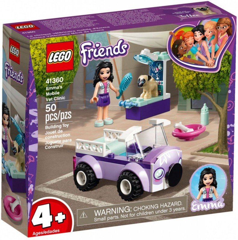 Lego Polska Klocki Friends Mobilna Klinika Weterynaryjna Emmy Lego