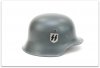 MH082 NIEMIECKI HEŁM M42 WAFFEN SS BLAUGRAU