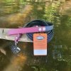Smycz dla psa CZARNO - KOLOROWA oryginalny BIOTHANE® 19 mm