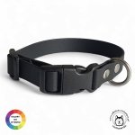 Obroża dla małego pieska z klamrą zatrzaskową ACETAL S (20 - 30 cm) oryginalny BIOTHANE® 16 mm