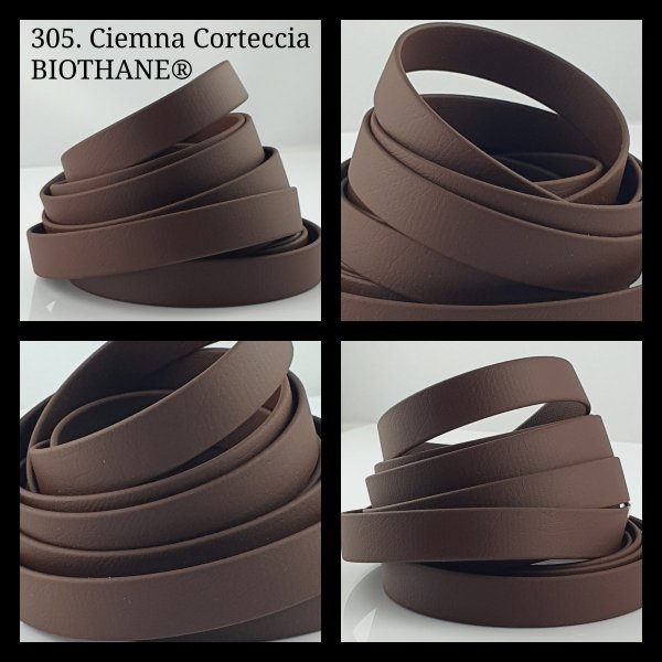 Obroża dla psa z rączką z klamrą COBRA® XL (50 - 66cm) oryginalny BIOTHANE® 38 mm