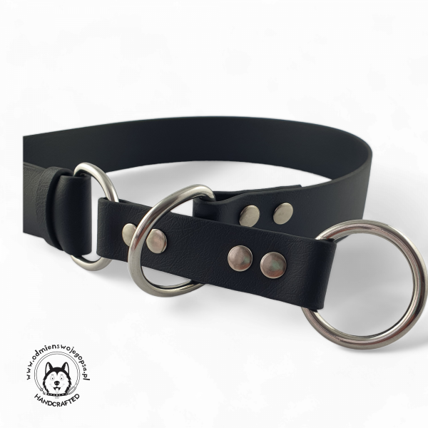 Obroża półzaciskowa dla psa M (25 - 40 cm) oryginalny BIOTHANE® 38 mm