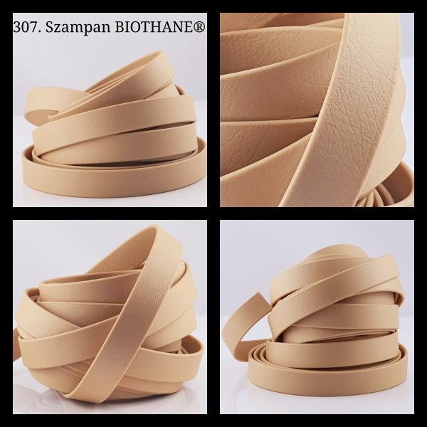 Smycz dla psa CZARNO - KOLOROWA oryginalny BIOTHANE® 16 mm