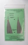 HobbyDecal MT48005V1 F-16 Pitot tube set Type 2 for Tamiya 1/48
