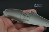 Quinta Studio QD48466 Macchi MC.200 Saetta (Early) 3D-Printed coloured Interior on decal paper (Italeri) 1/48