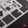 KELIK K48107 UH-1Y Venom - interior 3D decals for Zimi Model/KittyHawk kit 1/48