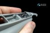 Quinta Studio QD48042 F/A-18A 3D-Printed & coloured Interior on decal paper (for Kinetic) 1/48